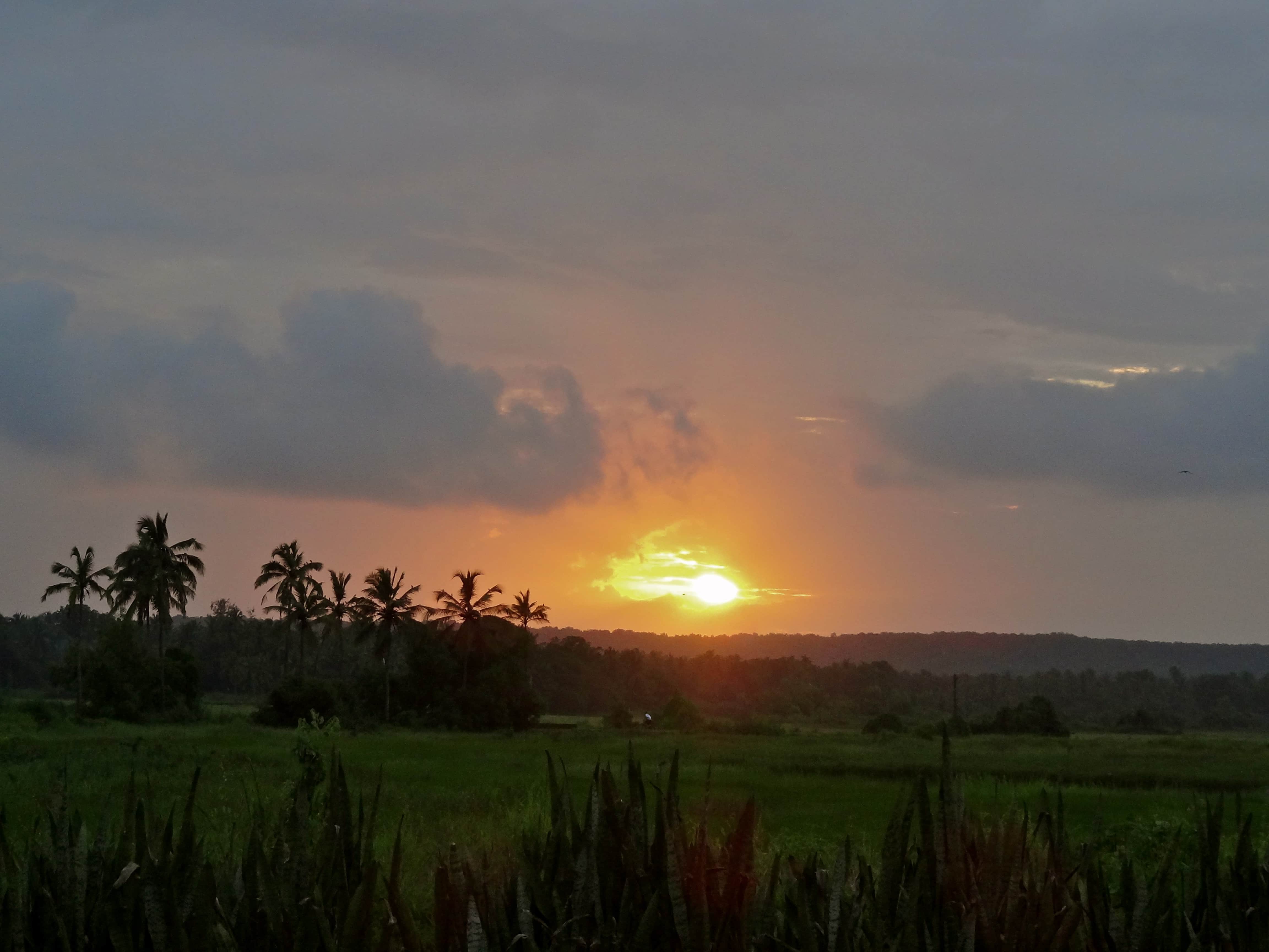 monsoon sunset, india monsoon