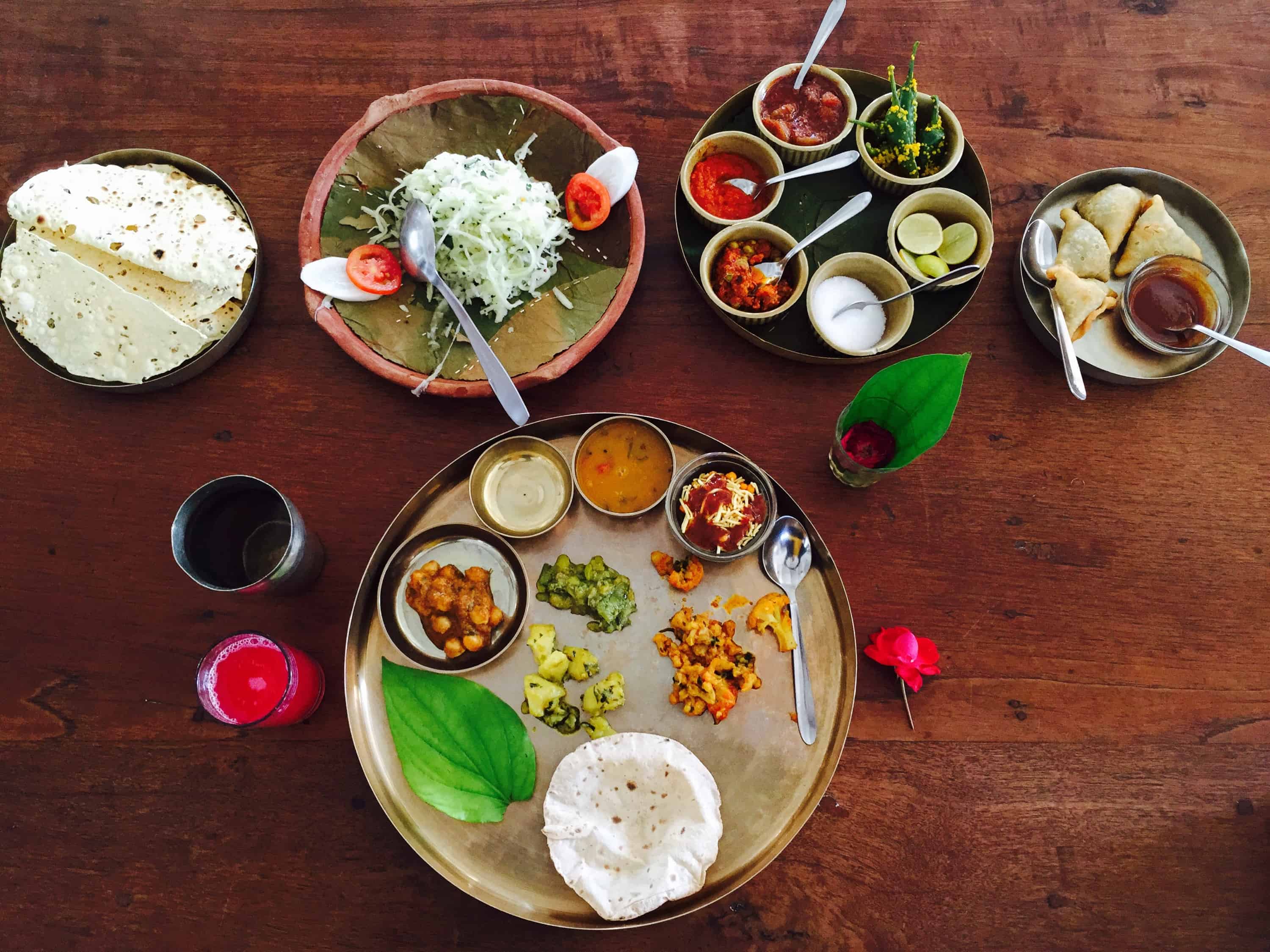Gujarati thali, Gujarat food
