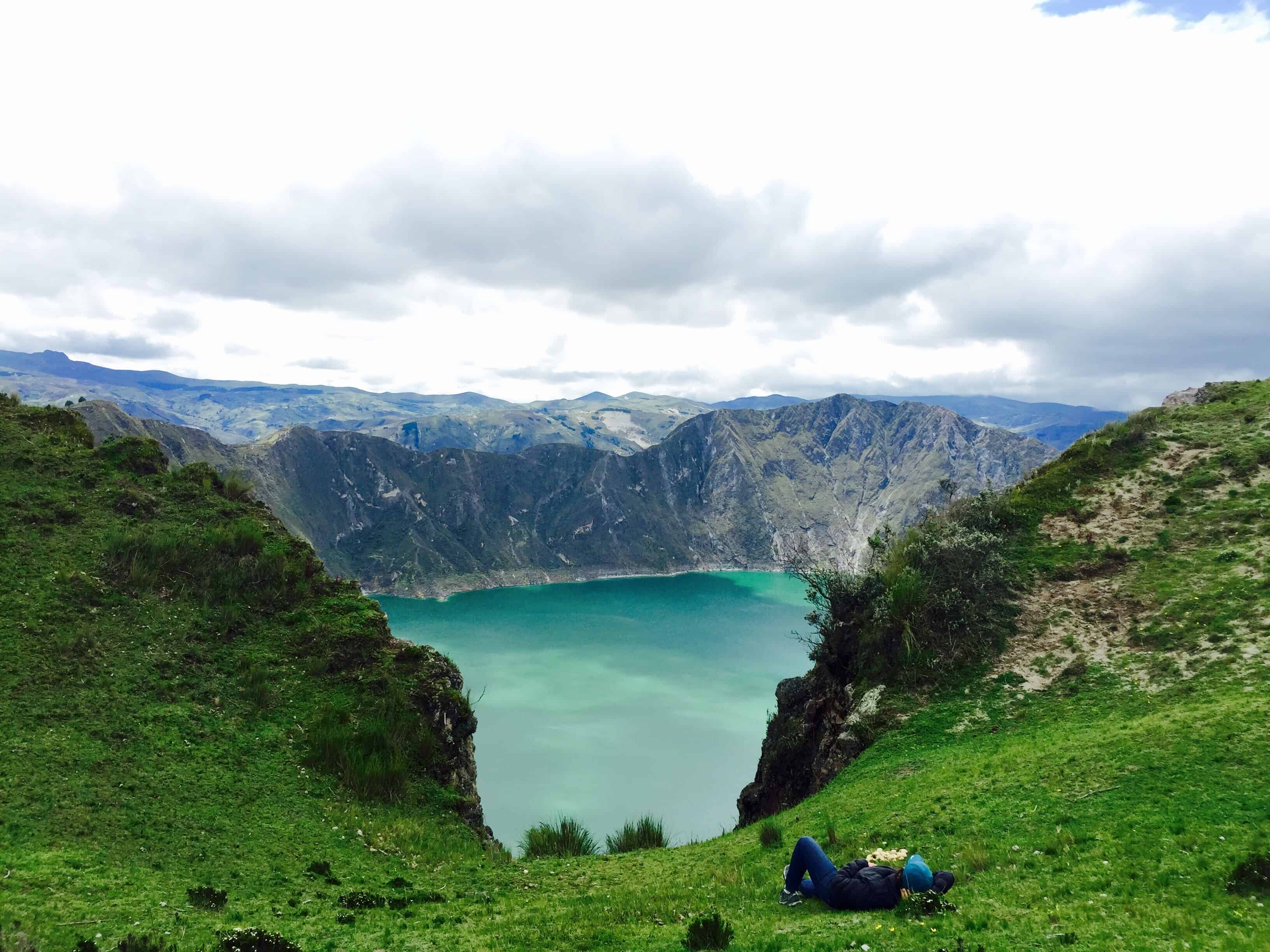 lake quilotoa, ecuador travel, places to visit in ecuador, ecuador travel blog