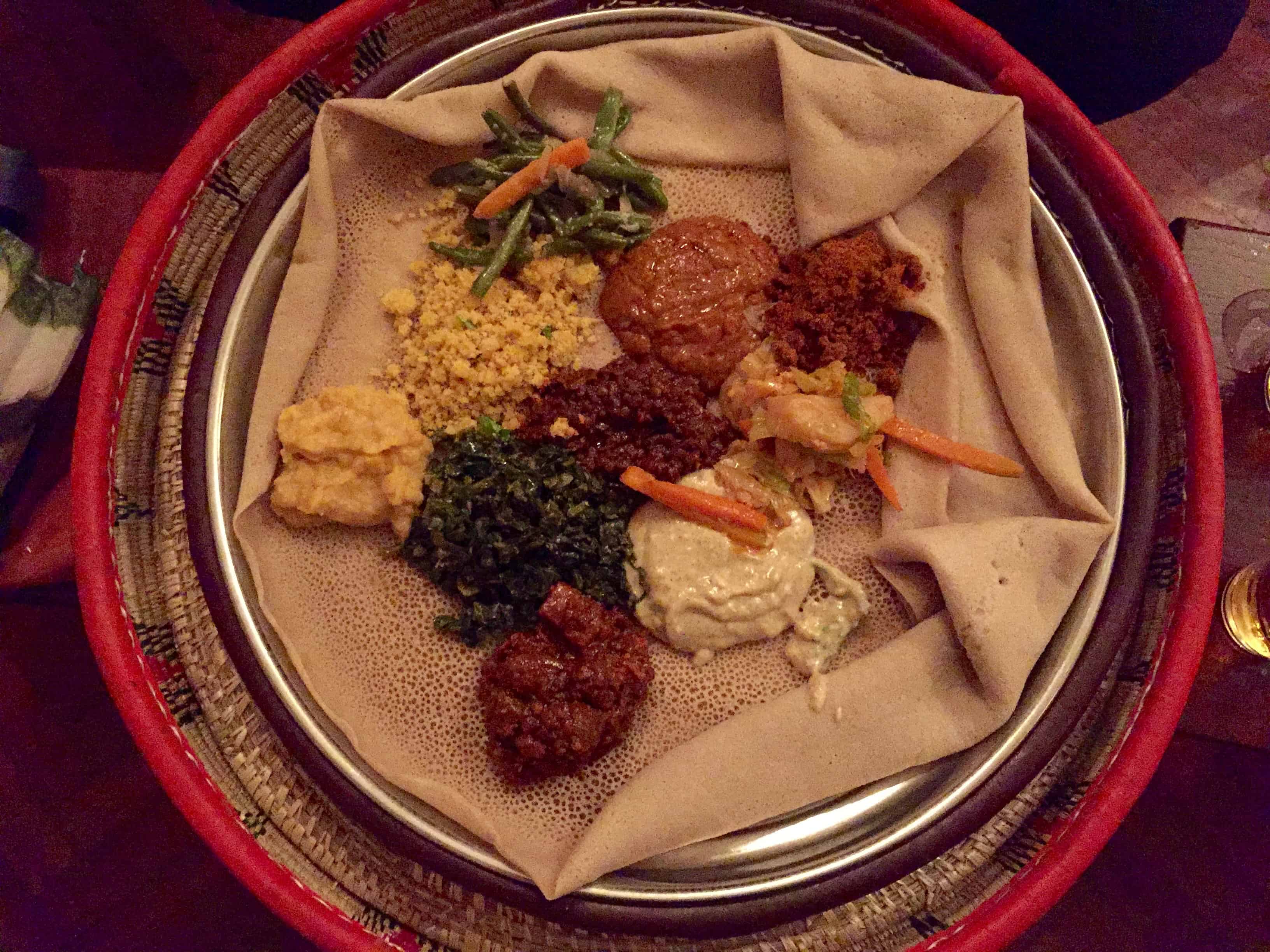 traditional ethiopian food, ethiopian cuisine, vegan ethiopia, vegan africa, fasting beyaynetu
