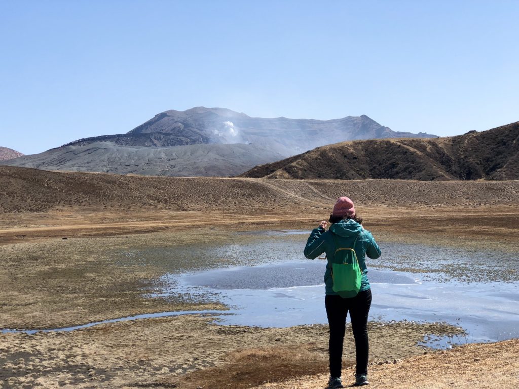 mount aso japan, solo travel for women, why travel solo