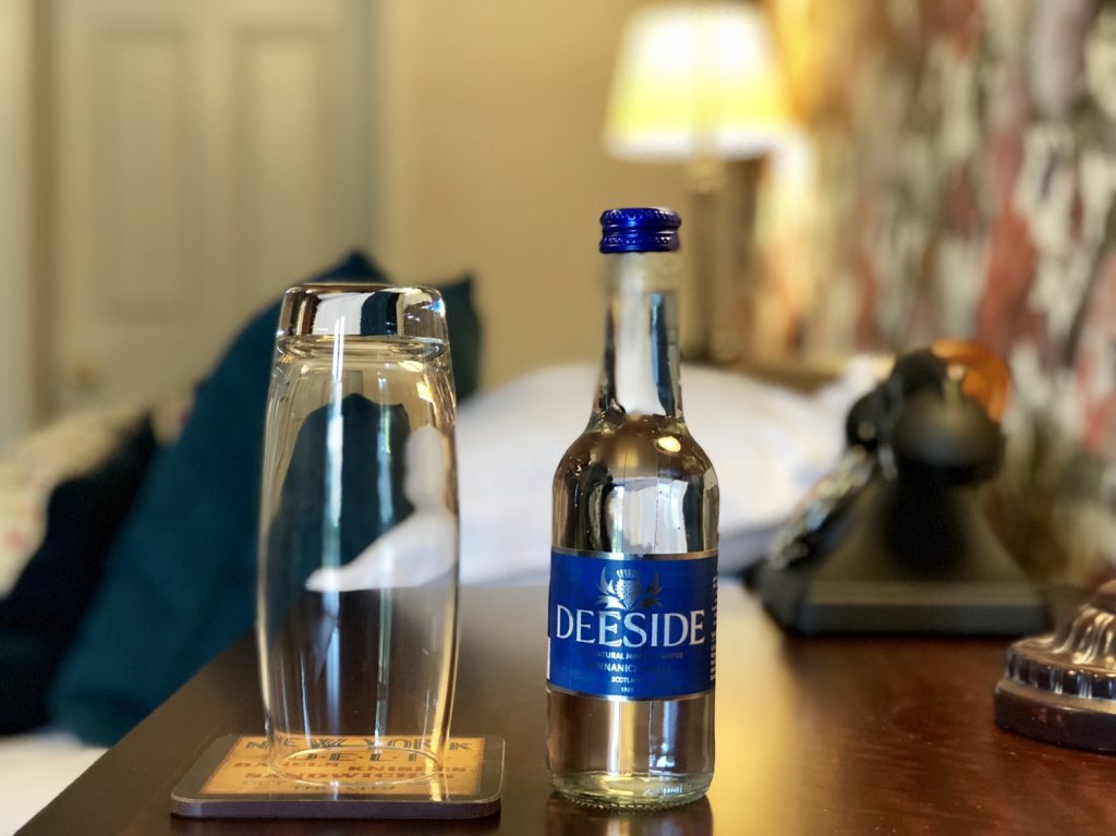 banchory lodge, glass bottles hotels 