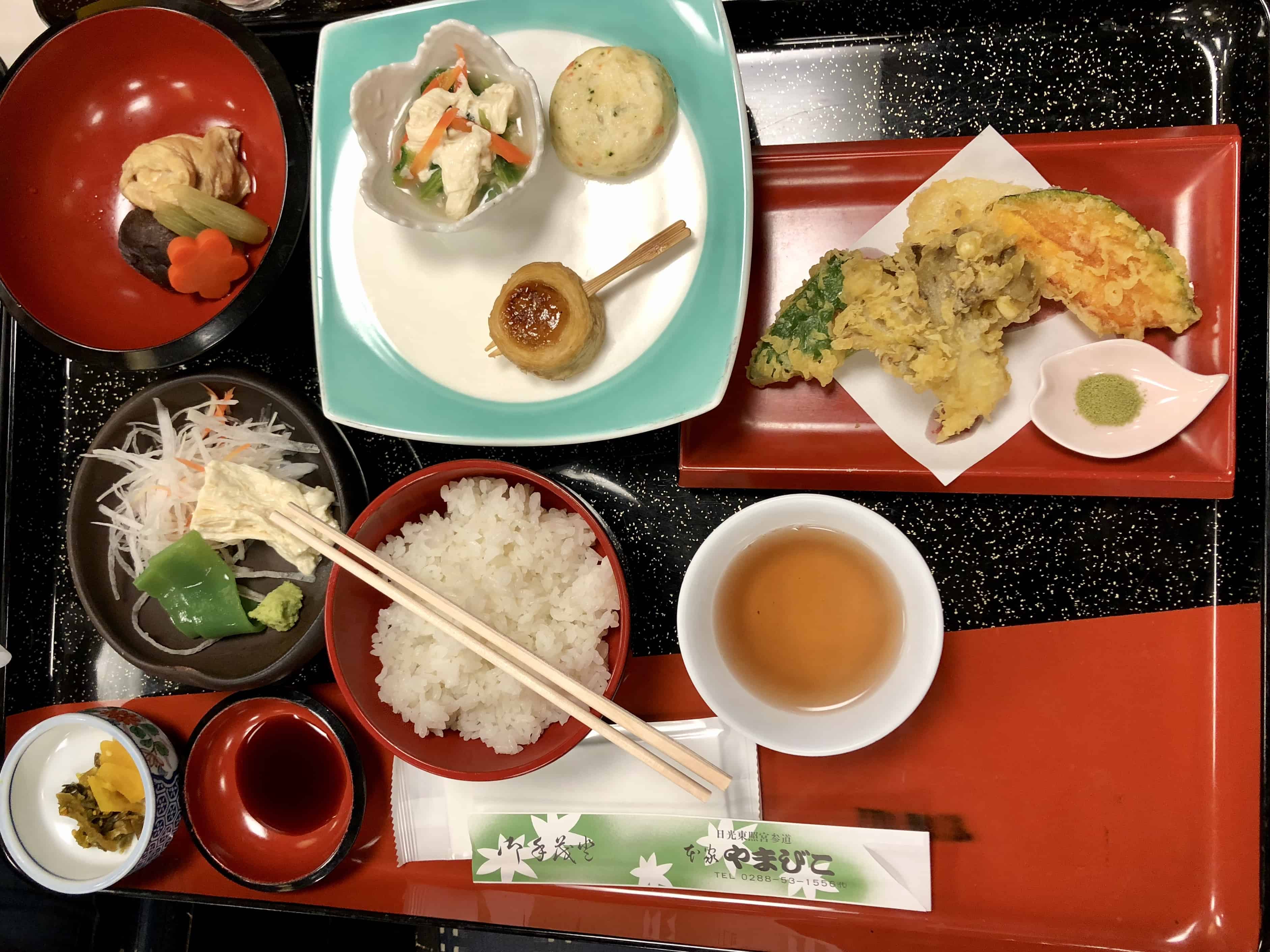 shojin ryori vegetarian meal in japan