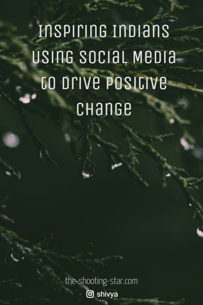 digital india, social media for good, social media positive change