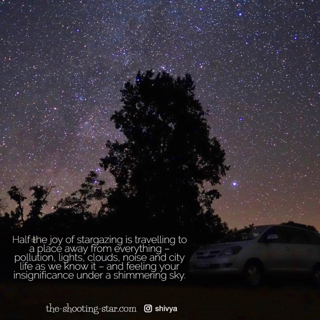 best stargazing in india
