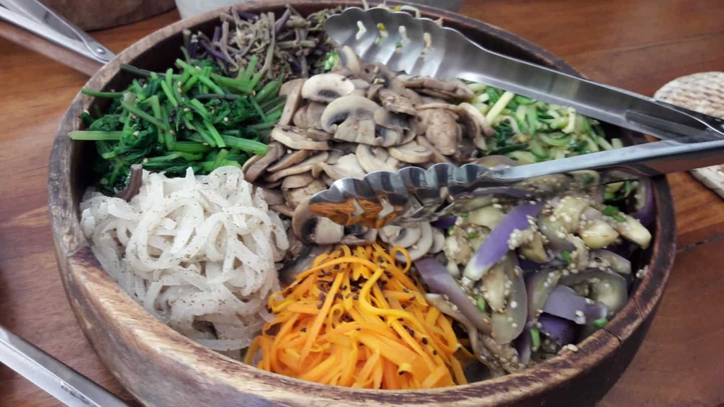 korean food in auroville
