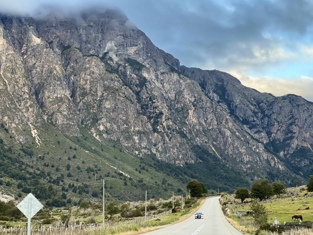 patagonia scenic road view