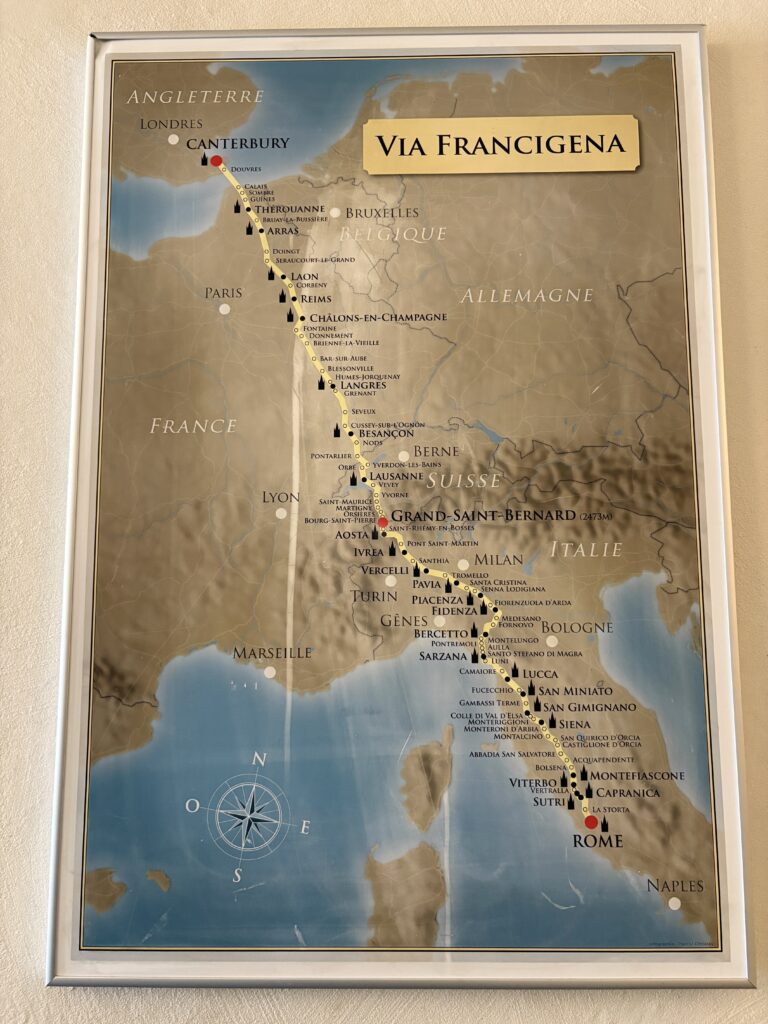 via francigena map