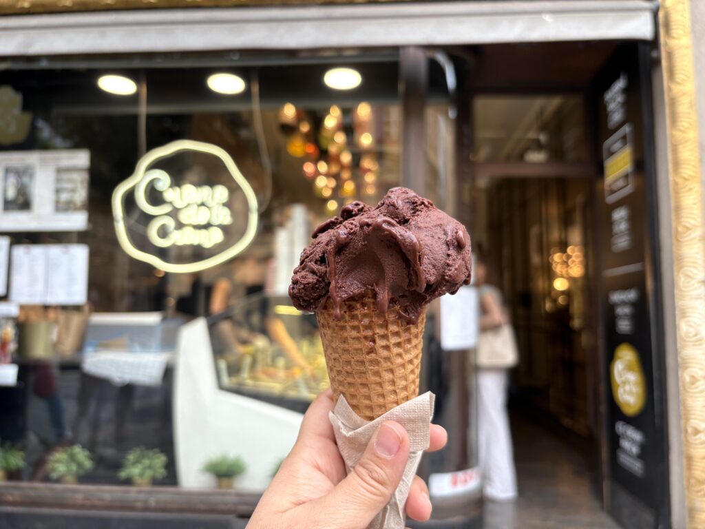 vegan ice cream prague
